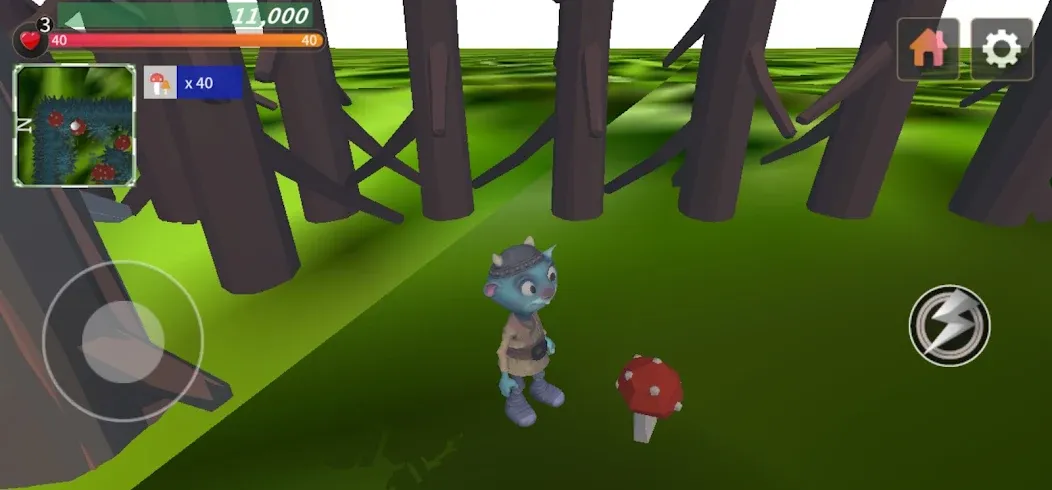 Forest Dimensions (Форест Дименшнс)  [МОД Menu] Screenshot 1