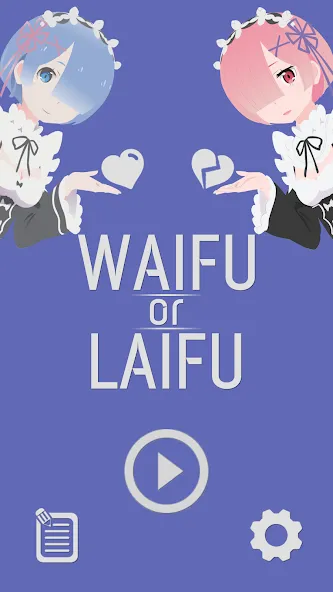 Waifu or Laifu (Вайфу или Лайфу)  [МОД Все открыто] Screenshot 1