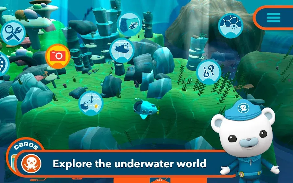 Octonauts and the Whale Shark  [МОД Меню] Screenshot 1