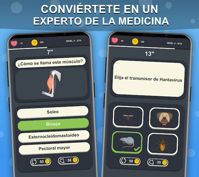 Doctor Trivia - Quiz Medicina (Доктор Тривия)  [МОД Все открыто] Screenshot 1