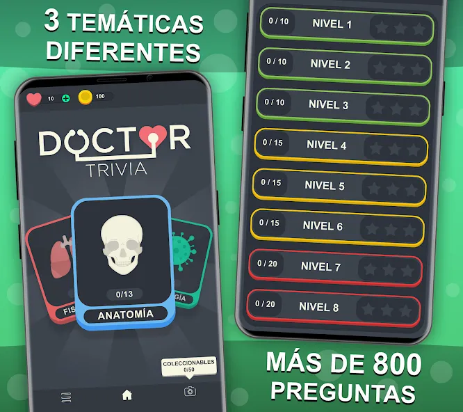 Doctor Trivia - Quiz Medicina (Доктор Тривия)  [МОД Все открыто] Screenshot 2