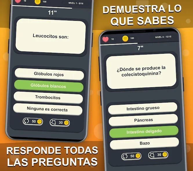 Doctor Trivia - Quiz Medicina (Доктор Тривия)  [МОД Все открыто] Screenshot 4
