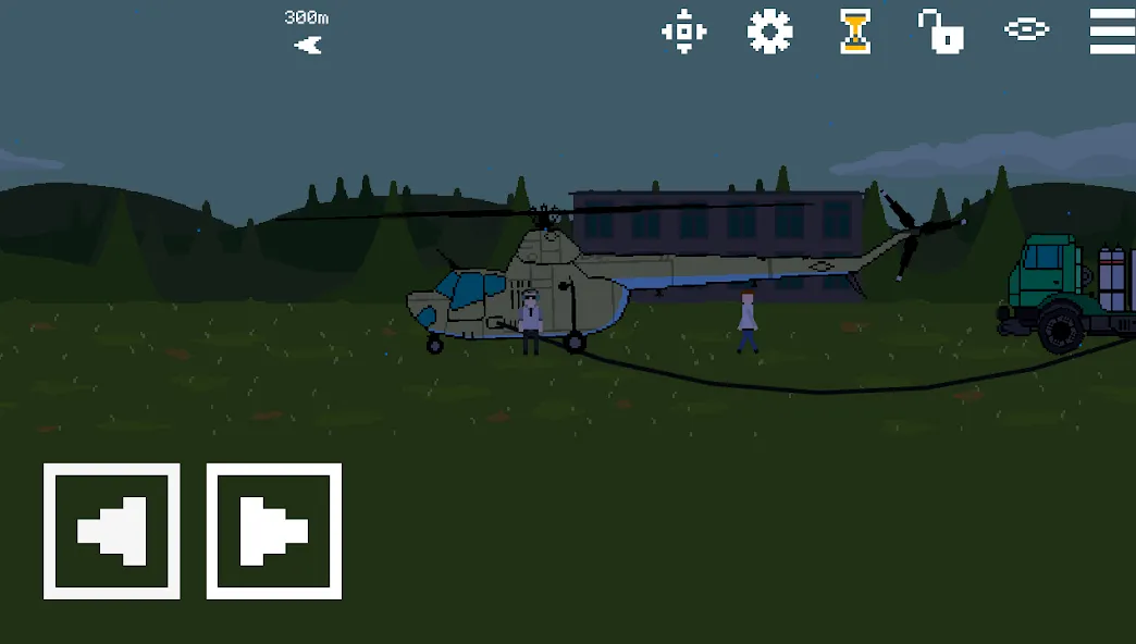 Pixel Helicopter Simulator (Пиксельный симулятор вертолета)  [МОД Меню] Screenshot 5