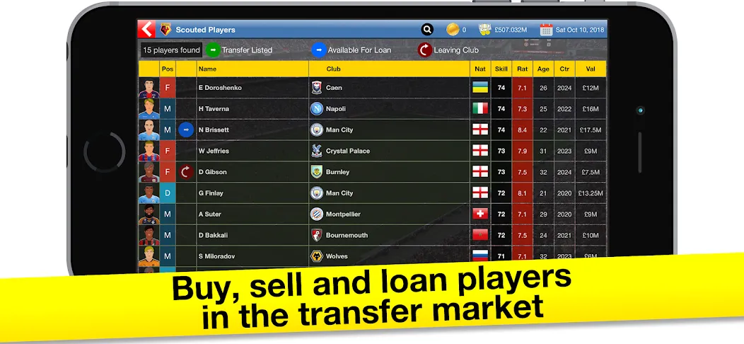 Soccer Tycoon: Football Game  [МОД Бесконечные деньги] Screenshot 3