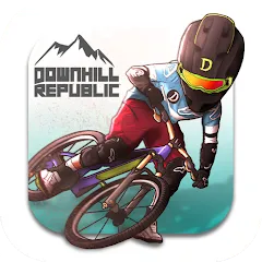 Взломанная Downhill Republic (Даунхилл Республик)  [МОД Много денег] - последняя версия apk на Андроид