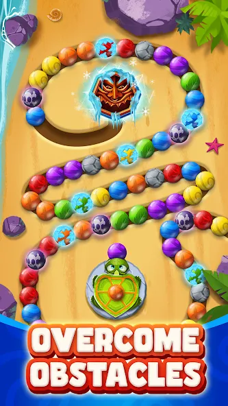 Marble Woka Woka: Jungle Blast  [МОД Меню] Screenshot 3