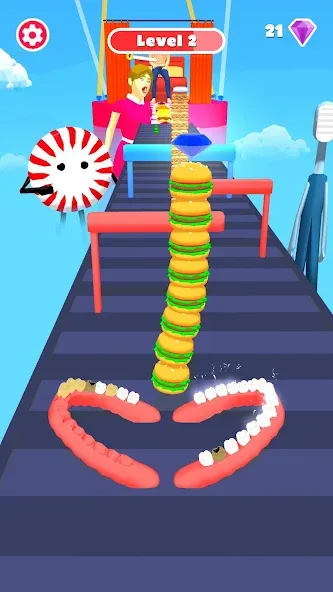 Teeth Shield (Тийф шилд)  [МОД Бесконечные монеты] Screenshot 1