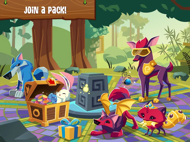 Animal Jam (Анимал Джем)  [МОД Mega Pack] Screenshot 2