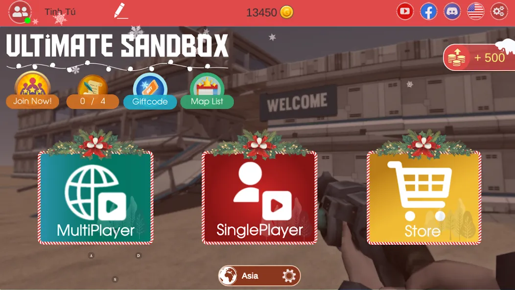 Ultimate Sandbox: Mod Online (Ультимейт Сэндбокс)  [МОД Unlocked] Screenshot 1