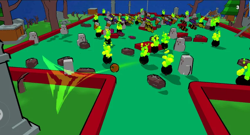 MiniGolf Madness: Halloween (МиниГольф безумие)  [МОД Unlimited Money] Screenshot 2