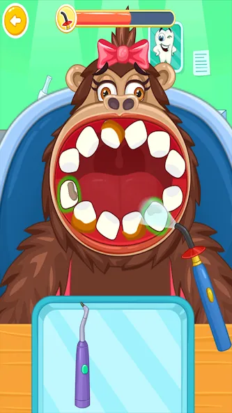 Children's doctor : dentist  [МОД Все открыто] Screenshot 4