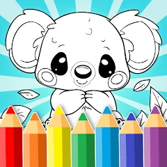 Взломанная Animal coloring pages  [МОД Unlimited Money] - последняя версия apk на Андроид