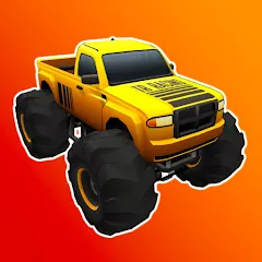 Скачать взломанную Monster Truck Rampage (Монстр Трак Рэмпейдж)  [МОД Menu] - полная версия apk на Андроид