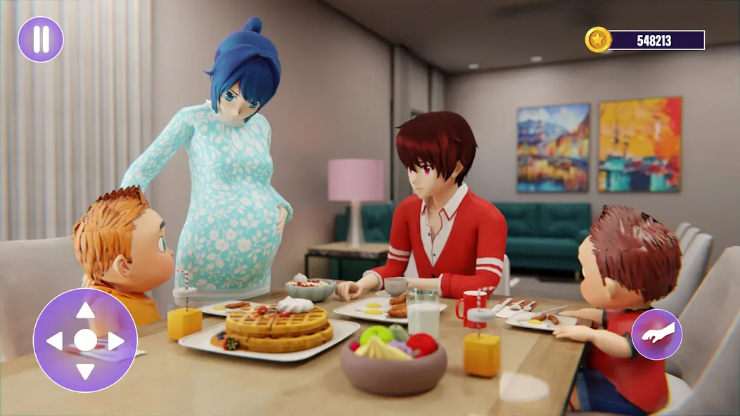 Pregnant Mother Family Life  [МОД Бесконечные деньги] Screenshot 3