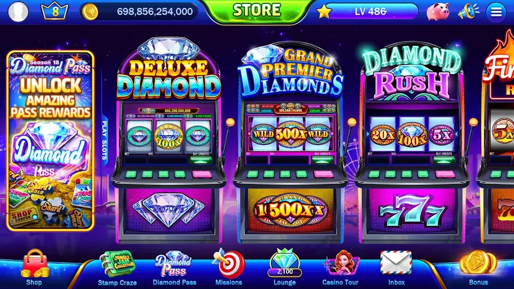 Classic Slots™ - Casino Games (Классические слоты)  [МОД Unlimited Money] Screenshot 2