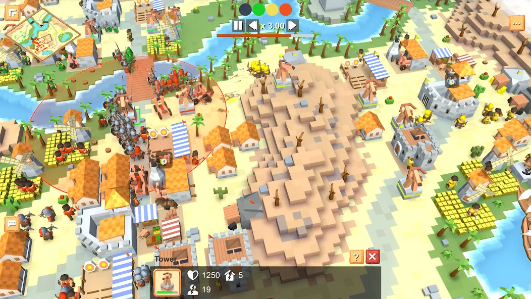 RTS Siege Up! - Medieval War  [МОД Unlimited Money] Screenshot 5