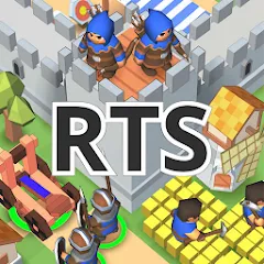 Взломанная RTS Siege Up! - Medieval War  [МОД Unlimited Money] - стабильная версия apk на Андроид