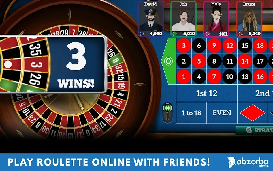 Roulette Live Casino Tables (Рулетка Лайв)  [МОД Unlimited Money] Screenshot 1