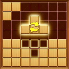 Взломанная Wood Block Puzzle Addictive  [МОД Unlocked] - последняя версия apk на Андроид