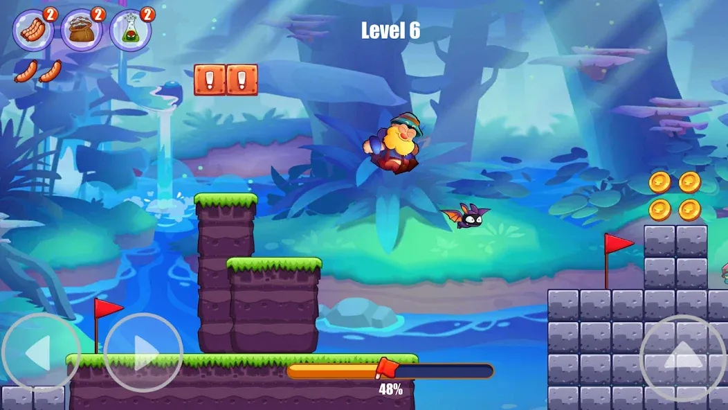 Miner's World: Super Run Game  [МОД Menu] Screenshot 2