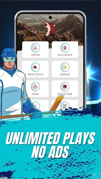 Astonishing Hockey Manager (Астонишинг Хоккей Менеджер)  [МОД Бесконечные деньги] Screenshot 3