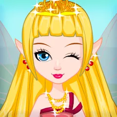 Скачать взломанную Fairy Dress Up - Girls Games  [МОД Unlocked] - стабильная версия apk на Андроид