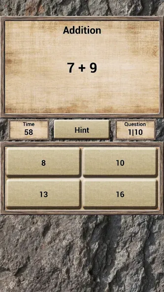 Math - Quiz Game  [МОД Unlocked] Screenshot 1