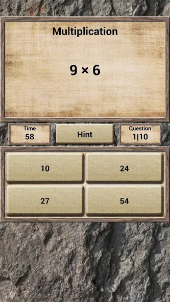 Math - Quiz Game  [МОД Unlocked] Screenshot 2