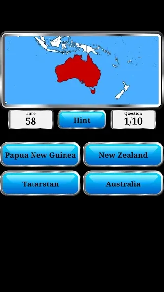 World Geography - Quiz Game  [МОД Меню] Screenshot 2