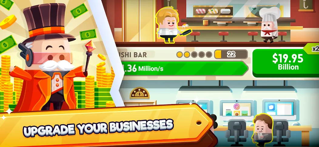 Cash, Inc. Fame & Fortune Game  [МОД Unlocked] Screenshot 3