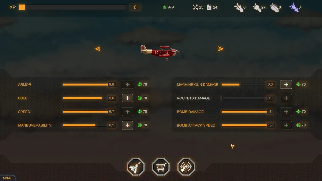 Aircraft Evolution (Эволюция воздушных судов)  [МОД Меню] Screenshot 3