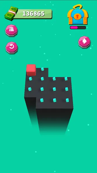 Cube Shift Master 3D (Куб Мастер сдвига 3D)  [МОД Бесконечные монеты] Screenshot 1