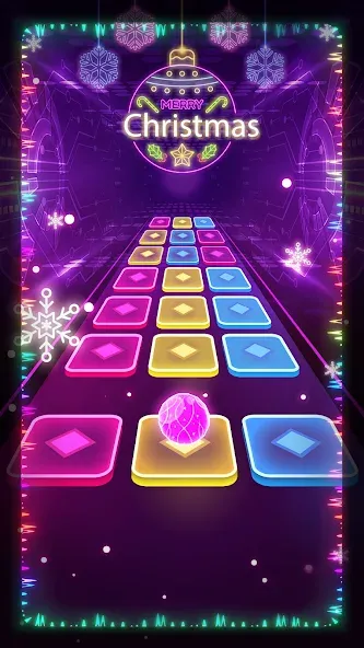 Color Hop 3D - Music Game (Цветной Хоп 3D)  [МОД Бесконечные монеты] Screenshot 3