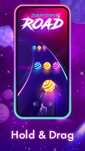 Dancing Road: Color Ball Run! (Дансинг Роад)  [МОД Все открыто] Screenshot 3