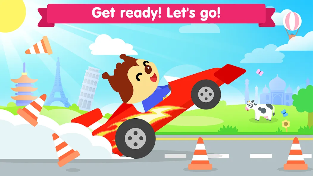 Car games for toddlers & kids  [МОД Бесконечные монеты] Screenshot 3