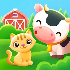 Скачать взломанную Animal sounds games for babies  [МОД Unlocked] - последняя версия apk на Андроид