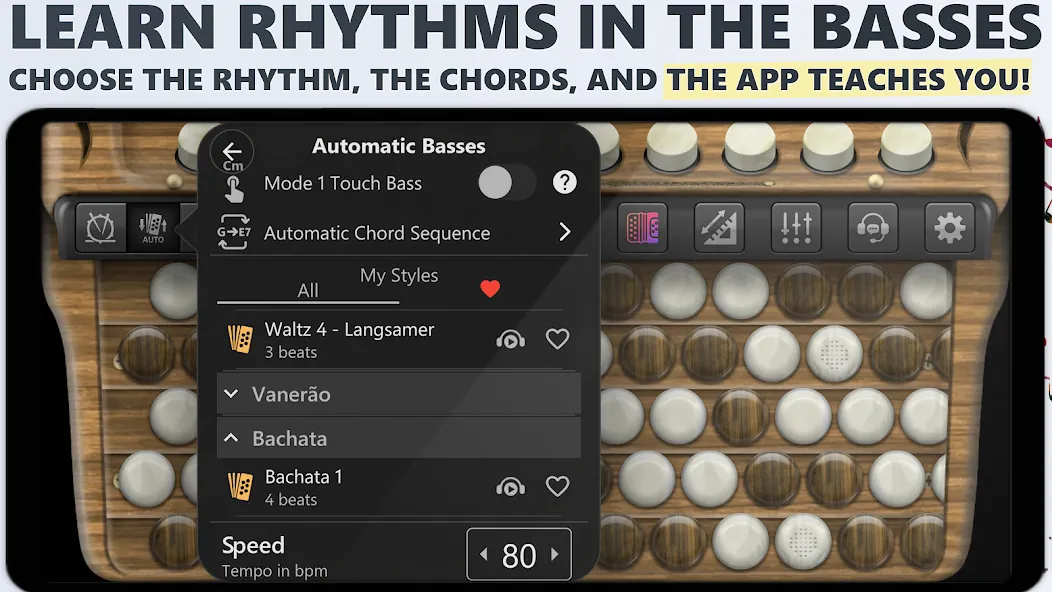 Accordion Chromatic Button (Аккордеон с хроматическими кнопками)  [МОД Menu] Screenshot 4