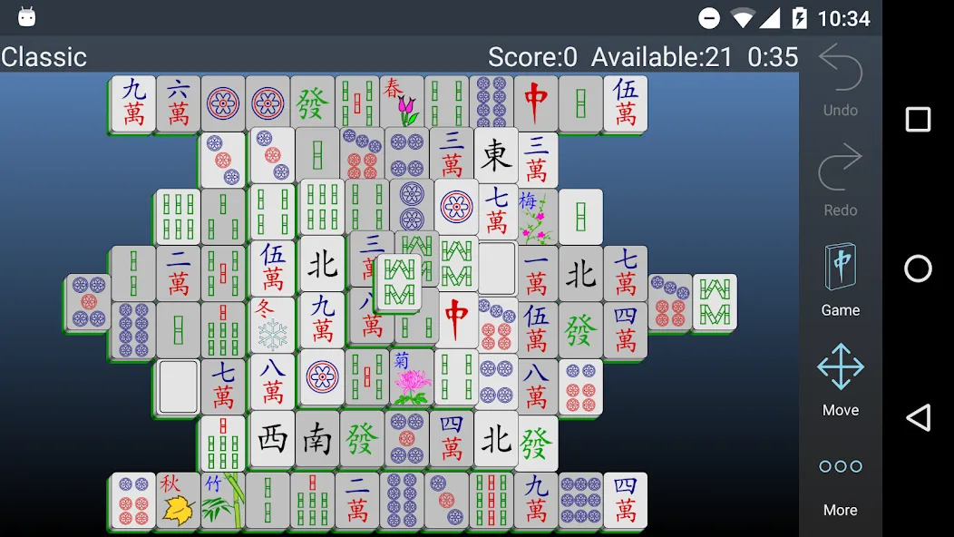 Mahjongg Builder  [МОД Много монет] Screenshot 2