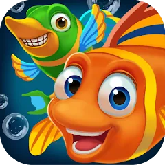 Скачать взломанную Solitaire TriPeaks: Aquarium (Солитер ТриПикс)  [МОД Много монет] - полная версия apk на Андроид