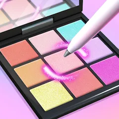 Скачать взлом Makeup Kit - Color Mixing  [МОД Mega Pack] - полная версия apk на Андроид