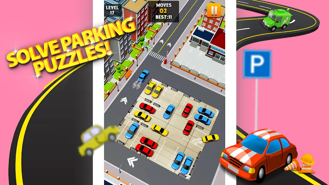 Park Master: Car Parking Jam (Парк Мастер)  [МОД Unlimited Money] Screenshot 5