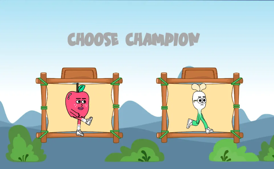 apple and onion running game (эппл энд онион раннинг гейм)  [МОД Все открыто] Screenshot 3