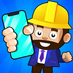 Скачать взломанную Idle Smartphone Tycoon Factory (Смартфон Фабрика Айдл Тайкун)  [МОД Mega Pack] - полная версия apk на Андроид