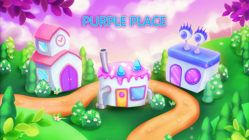 Purple Place - Full Game (Сейк Мейкер)  [МОД Меню] Screenshot 2