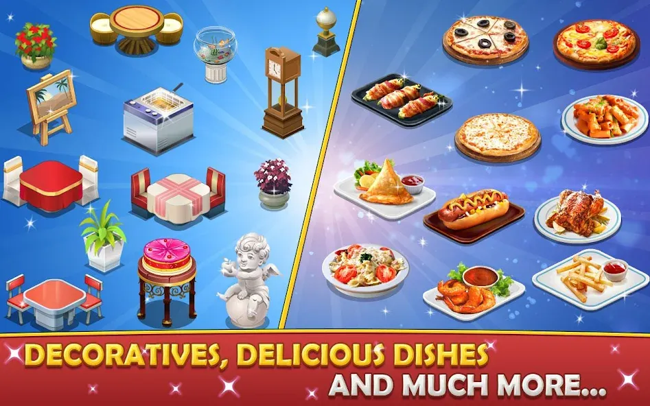 Cafe Tycoon – Cooking & Fun  [МОД Бесконечные монеты] Screenshot 3