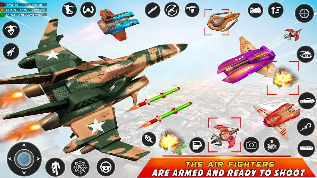 Army Bus Robot Car Game 3d  [МОД Меню] Screenshot 2