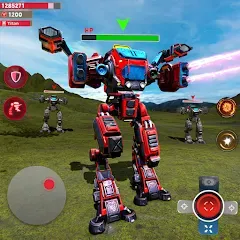 Скачать взлом Mech Robot Wars - Multi Robot  [МОД Все открыто] - последняя версия apk на Андроид