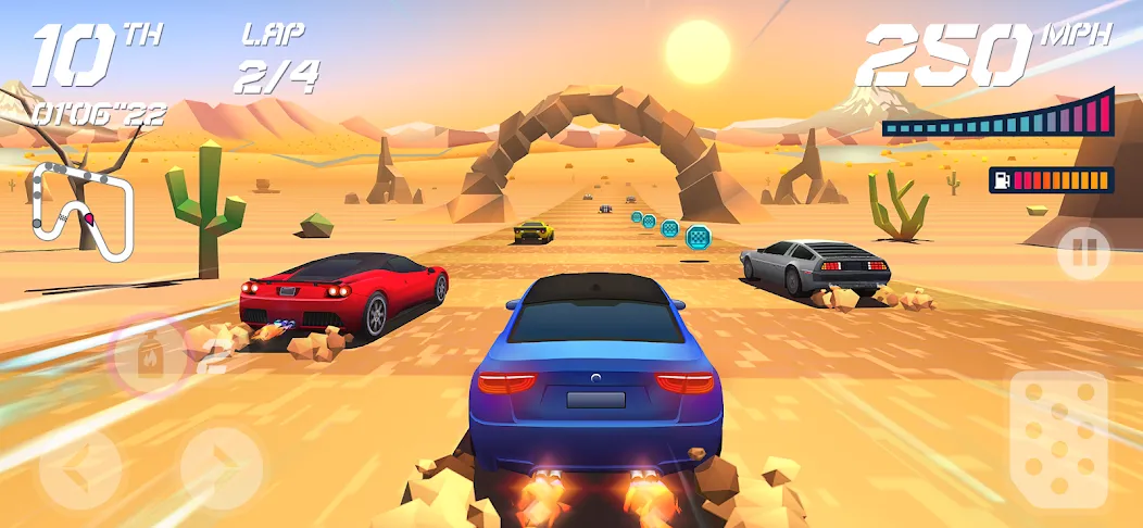 Horizon Chase – Arcade Racing (Хорайзон Чейс)  [МОД Unlimited Money] Screenshot 5