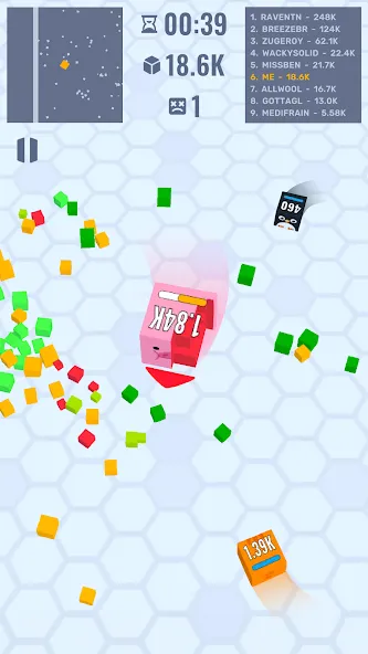 Cube Zone io  [МОД Много монет] Screenshot 4