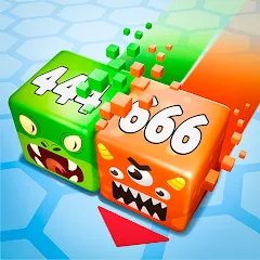 Скачать взлом Cube Zone io  [МОД Много монет] - последняя версия apk на Андроид